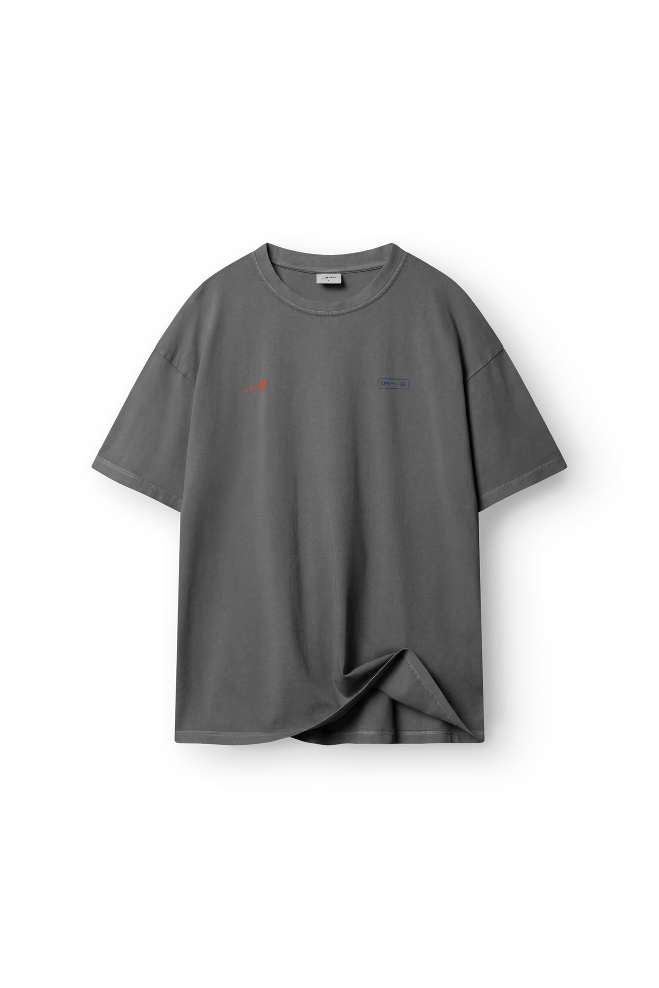 ARKK Apparel ARKK Logo Boxy Tee | Grey T-Shirt